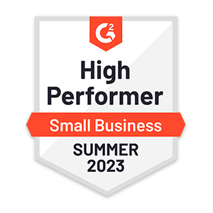 G2 summer high performer 2023