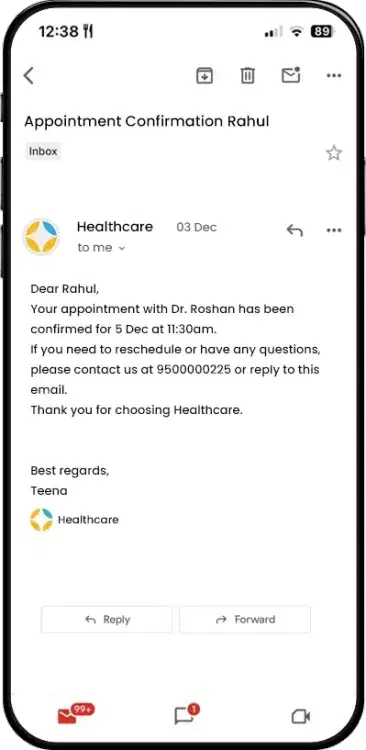 Email Solution for Healthcare