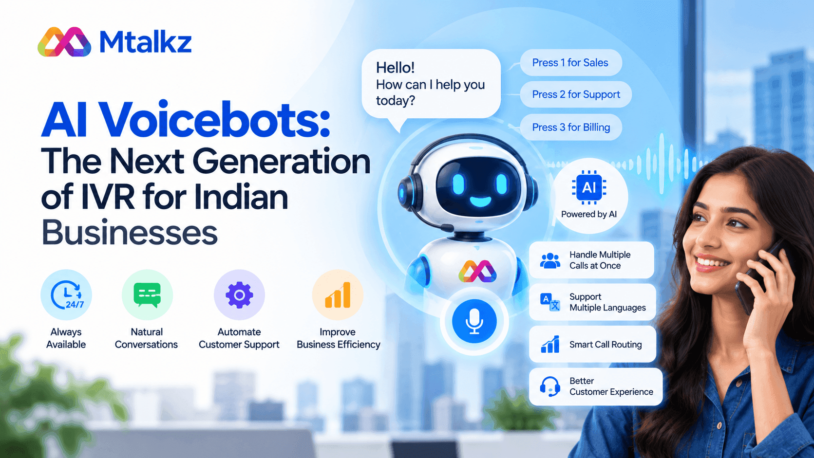 AI Voicebots: The Next Generation of IVR for Indian Businesses