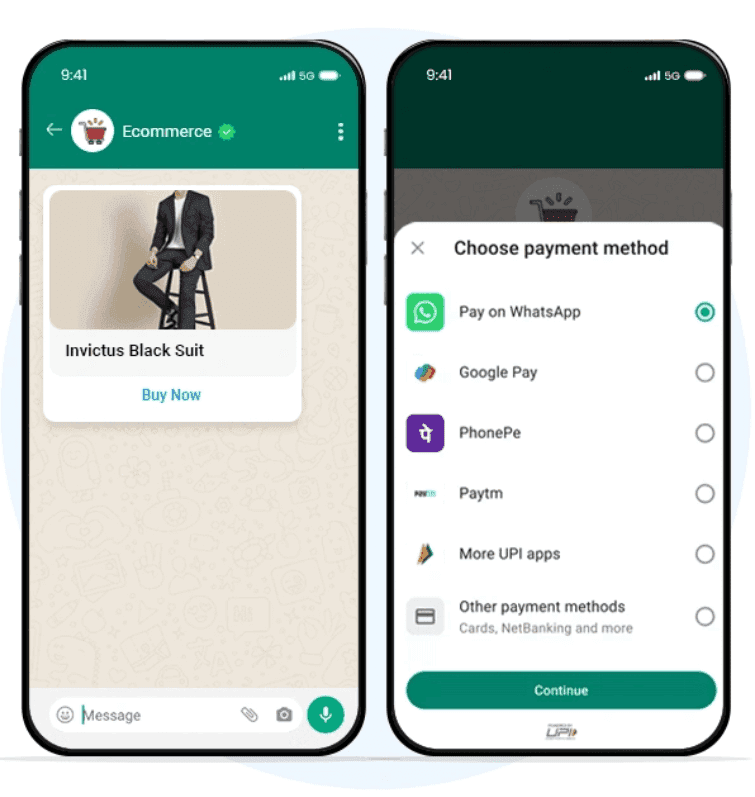 Accept Payments on WhatsApp