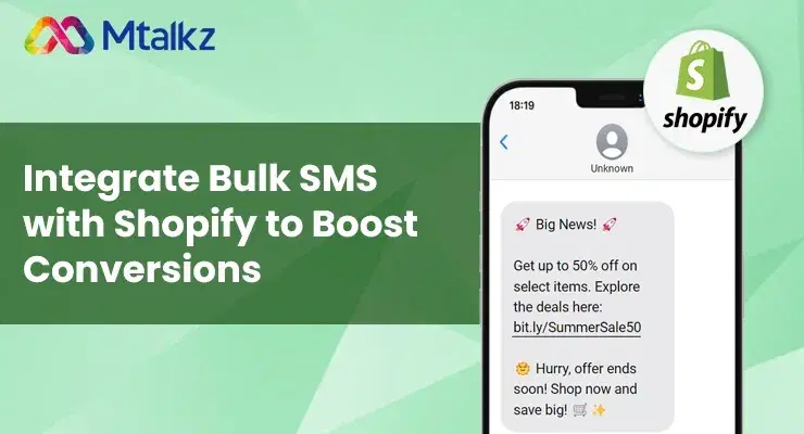 How to Integrate Bulk SMS with Shopify