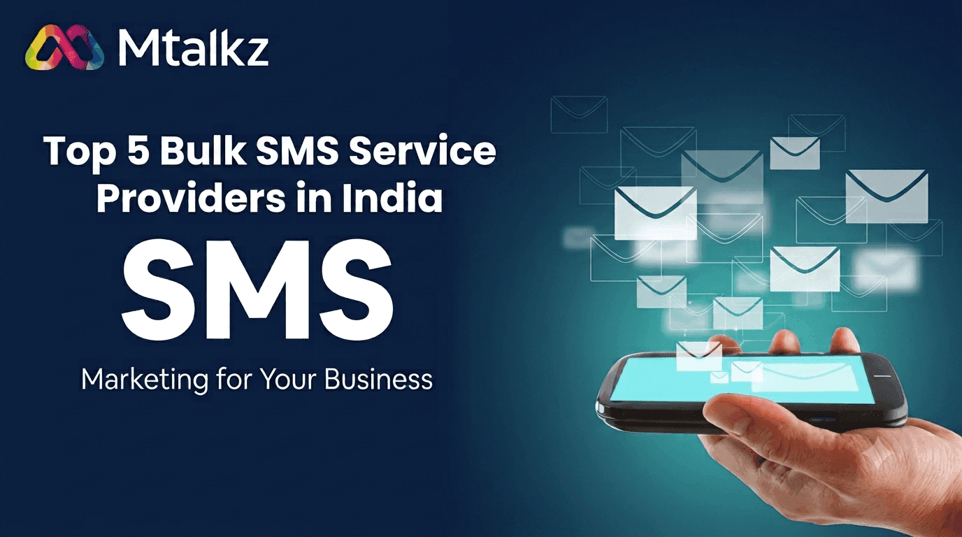 Top 5 Bulk SMS Service Providers in India (2026): Compared by Pricing, API & Delivery Rate