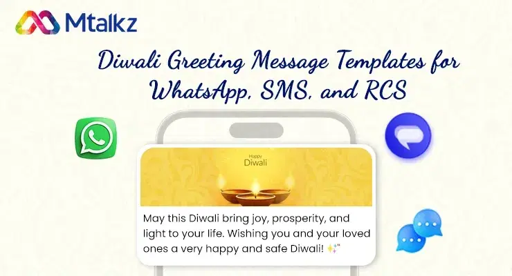 Diwali Greeting Message Templates for WhatsApp, SMS, and RCS