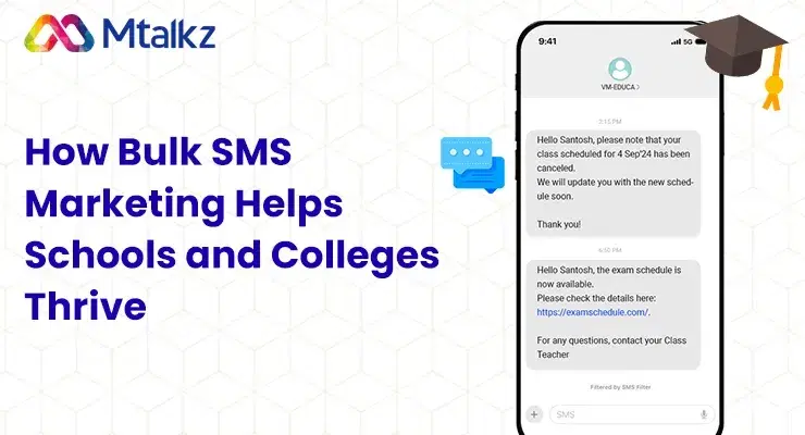 How Bulk SMS Marketing Helps Schools and Colleges Thrive