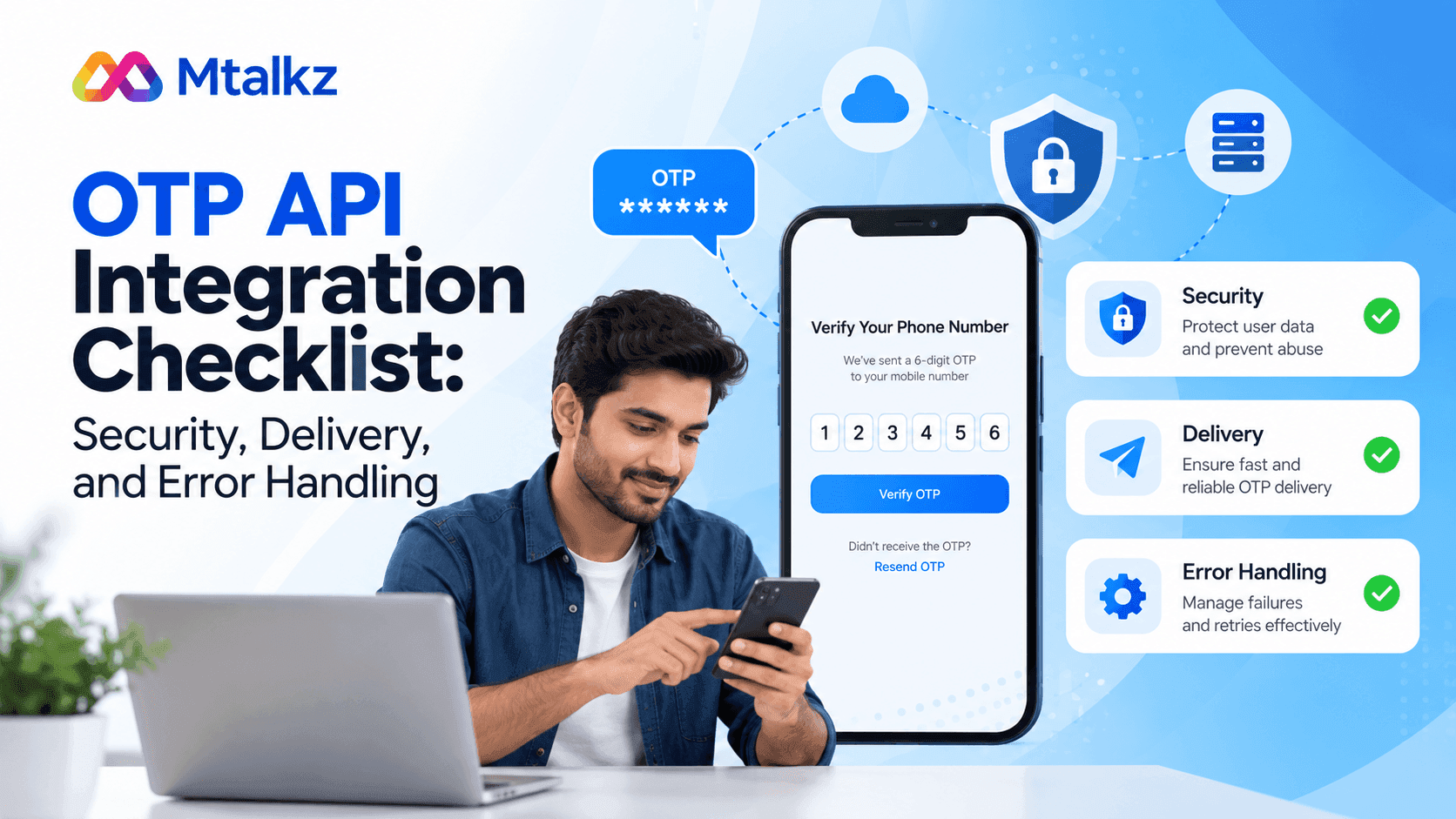 OTP API Integration Checklist: Security, Delivery, and Error Handling